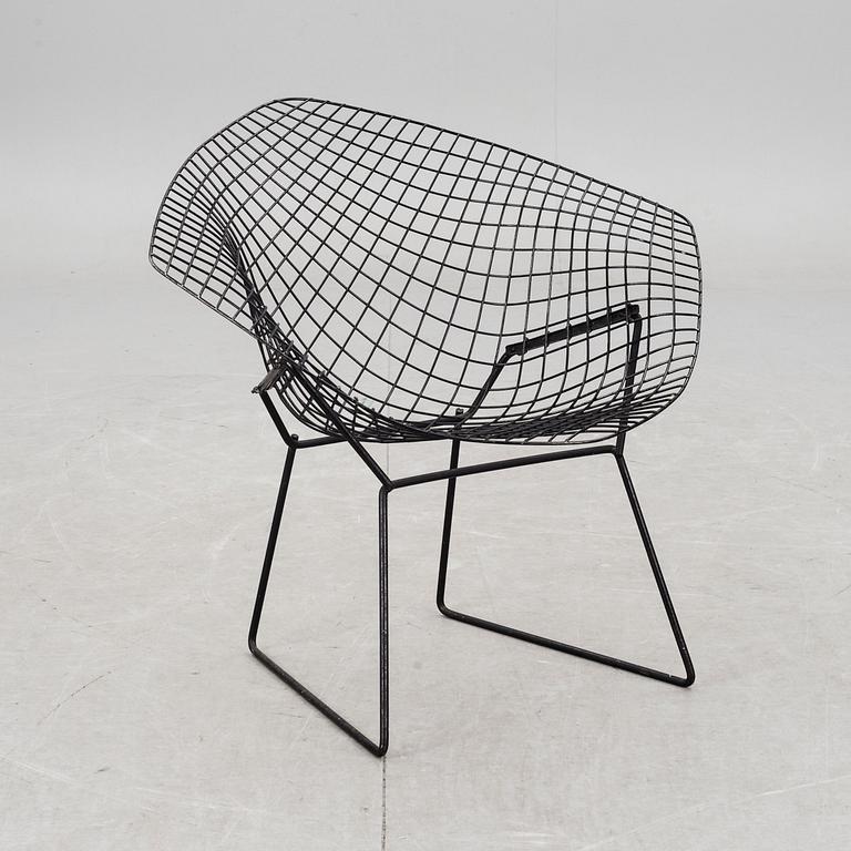FÅTÖLJ, "Diamond chair", Harry Bertoia. 1950-tal.