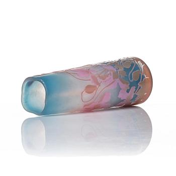Emile Gallé, an Art Nouveau cameo glass vase, Nancy, France.