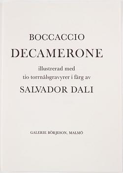 Salvador Dalí, "Boccacio Décamerone".