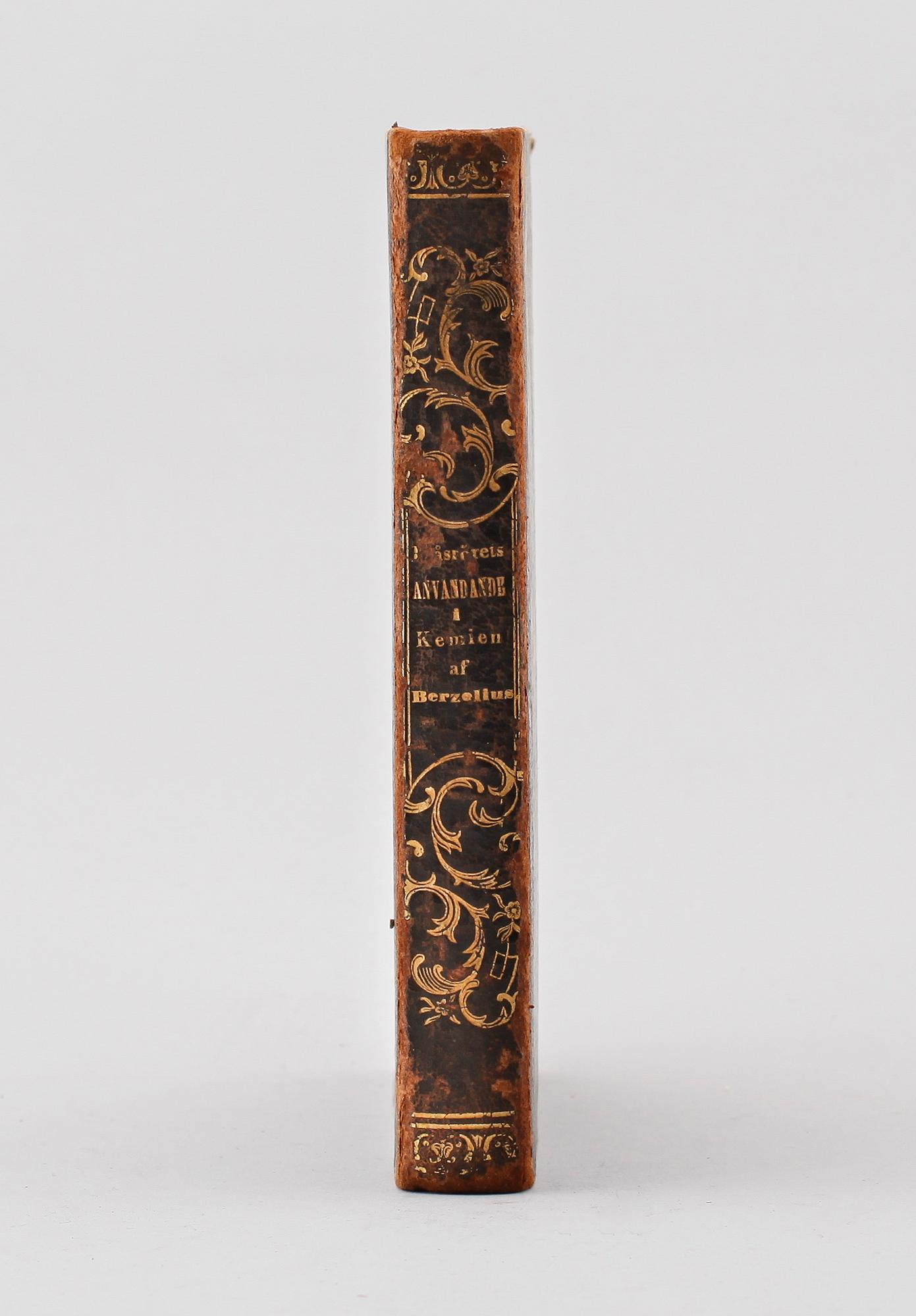 BOK: Om Blåsrörets Användande av Jac Berzelius, Stockholm 1820.