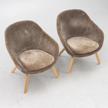 Hee Welling, fåtöljer, ett par, "About a lounge", HAY, 2000-tal.