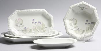 SERVISDELAR, 30 delar, porslin, Rosenthal, "Maria".