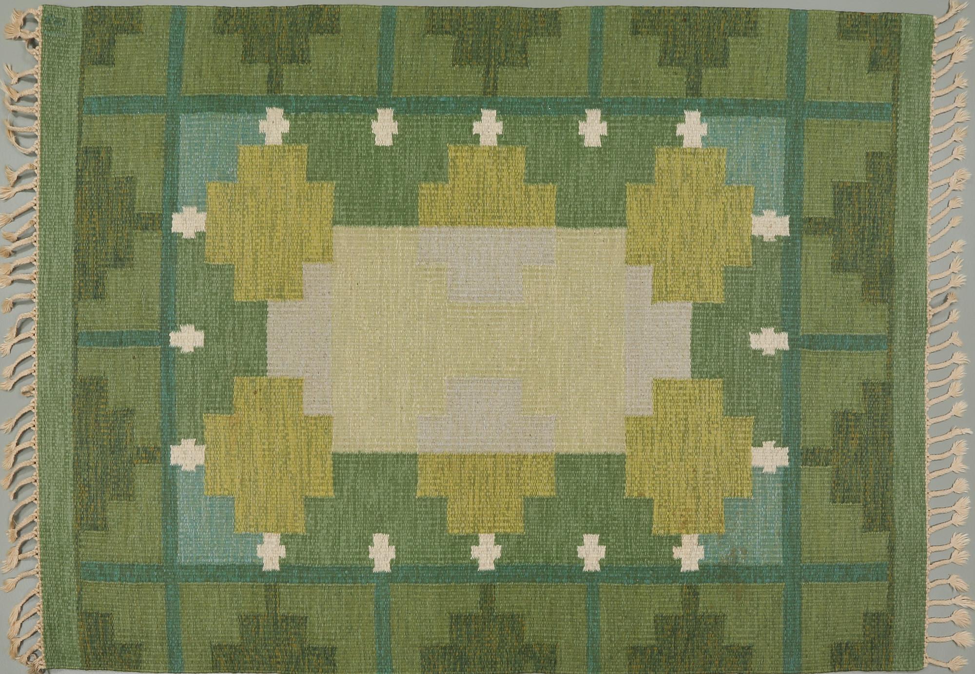 MATTA, rölakan, Ingegerd Silow, signerad IS, 198 x 138 cm.
