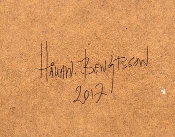 Håkan Bengtsson, pencil on MDF board, signed and dated 2017 on the back.