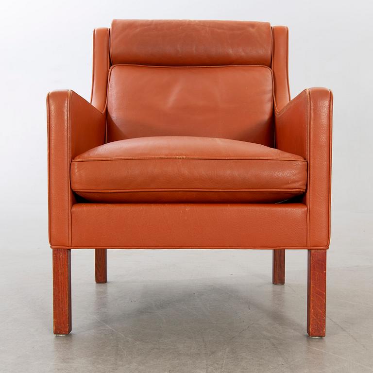 FÅTÖLJ. Börge Mogensen för Fredericia Stolefabrik, modellnummer 2431.