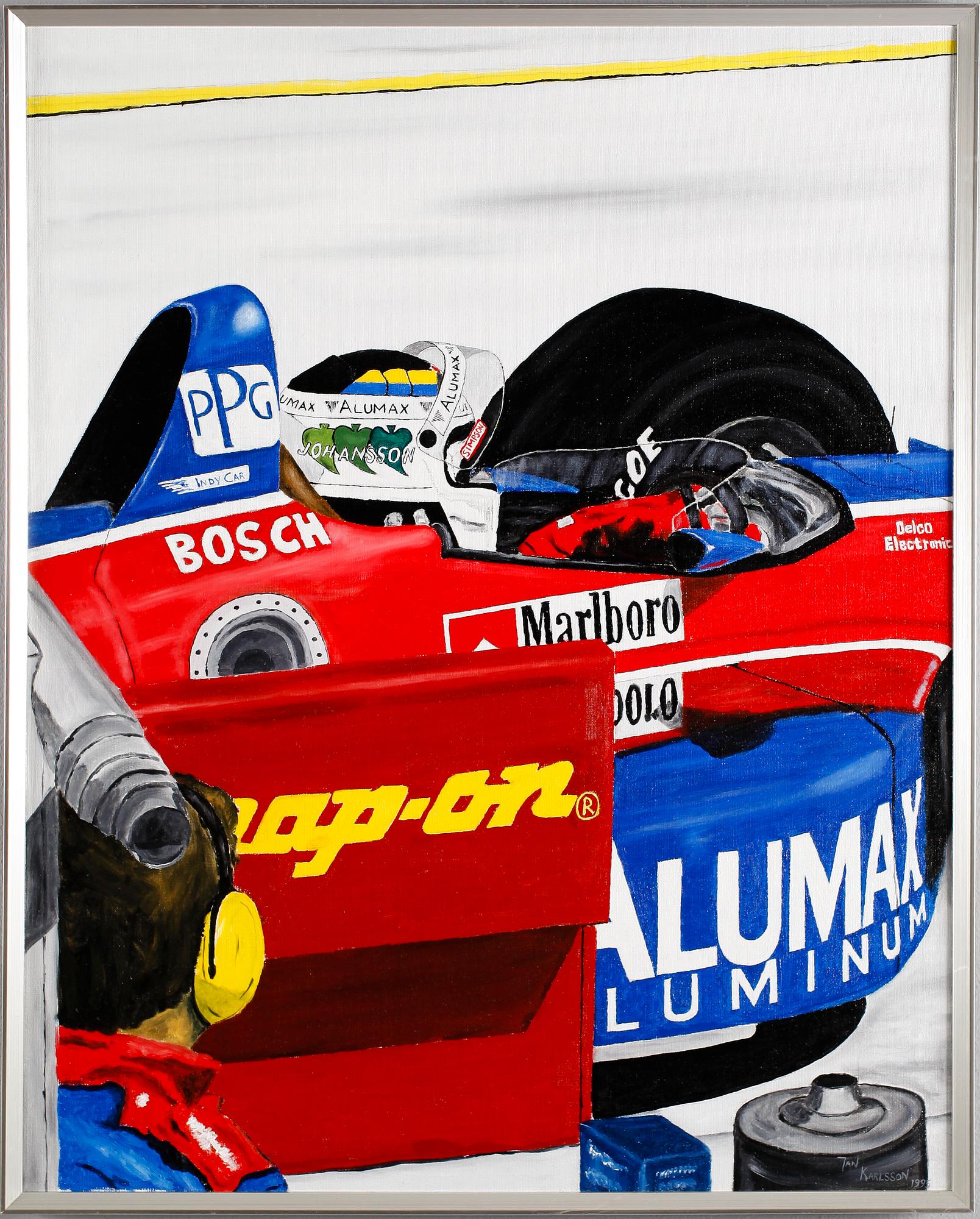 JAN KARLSSON, olja på duk, signerad och daterad 1995.