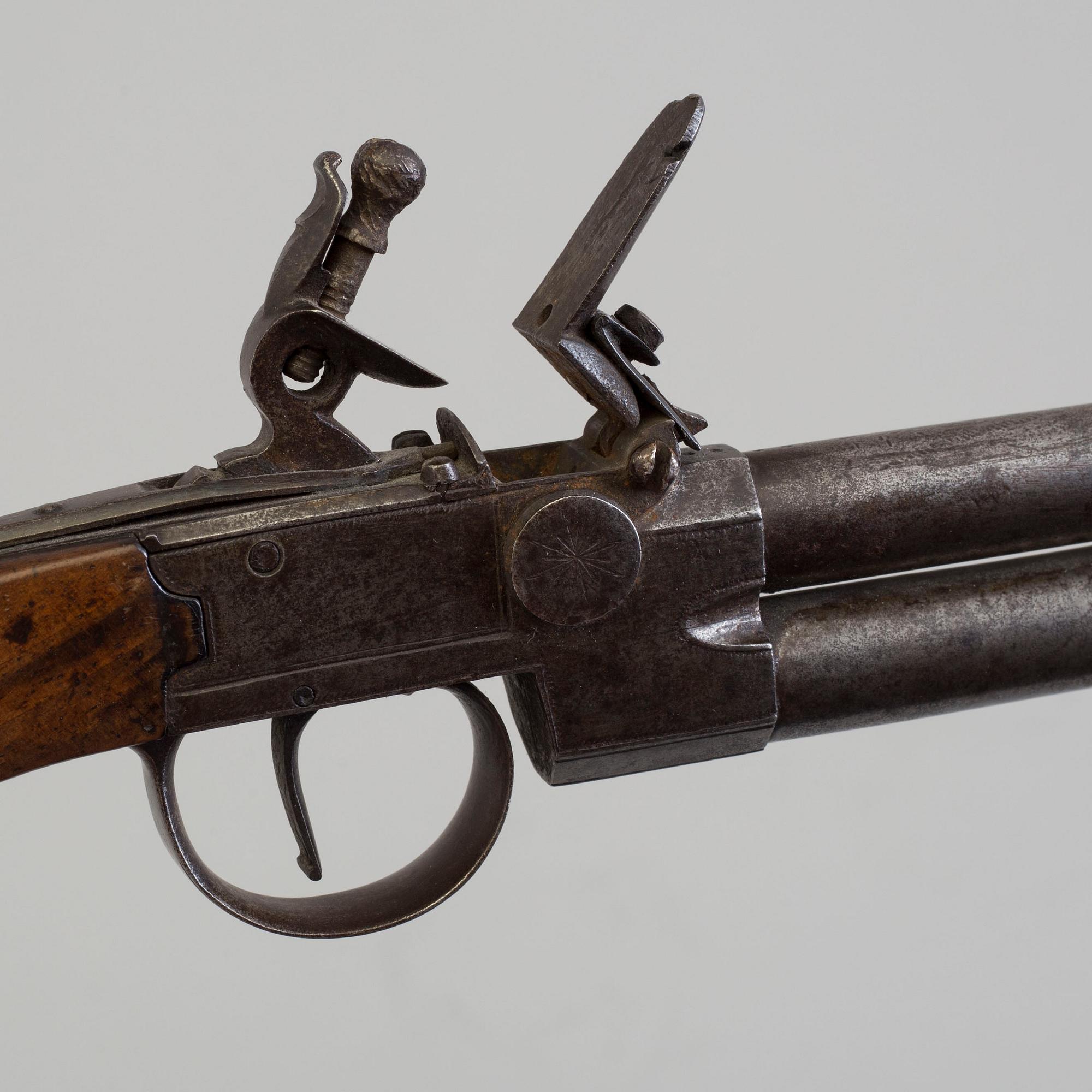 FLINTLÅSPISTOL, brittisk, omkring 1800,