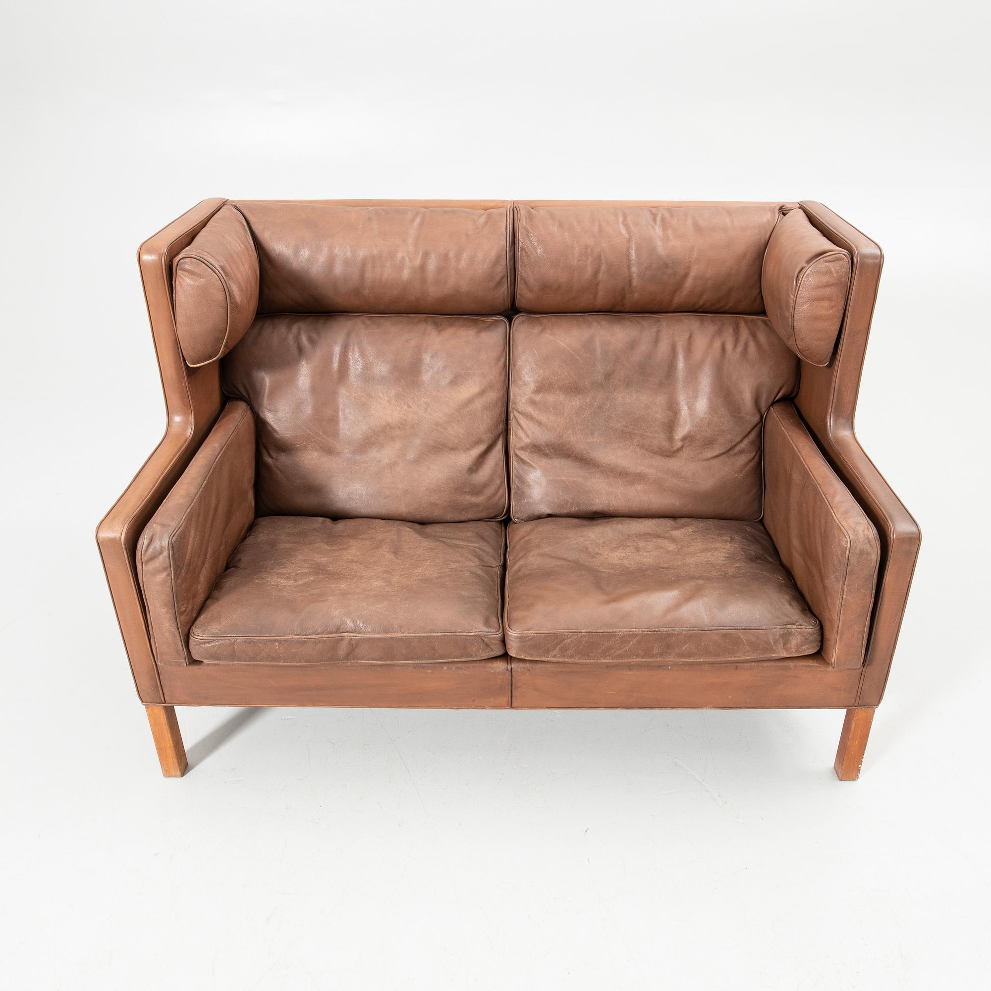 Børge Mogensen, soffa, "Coupé / 2192", Fredericia Stolefabrik, Danmark.