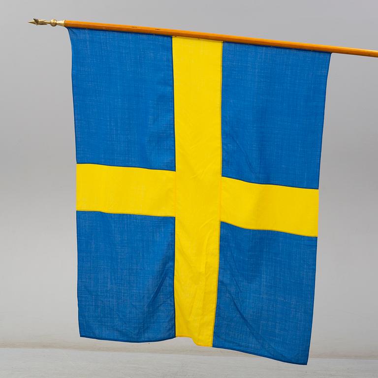 A Swedish banner.