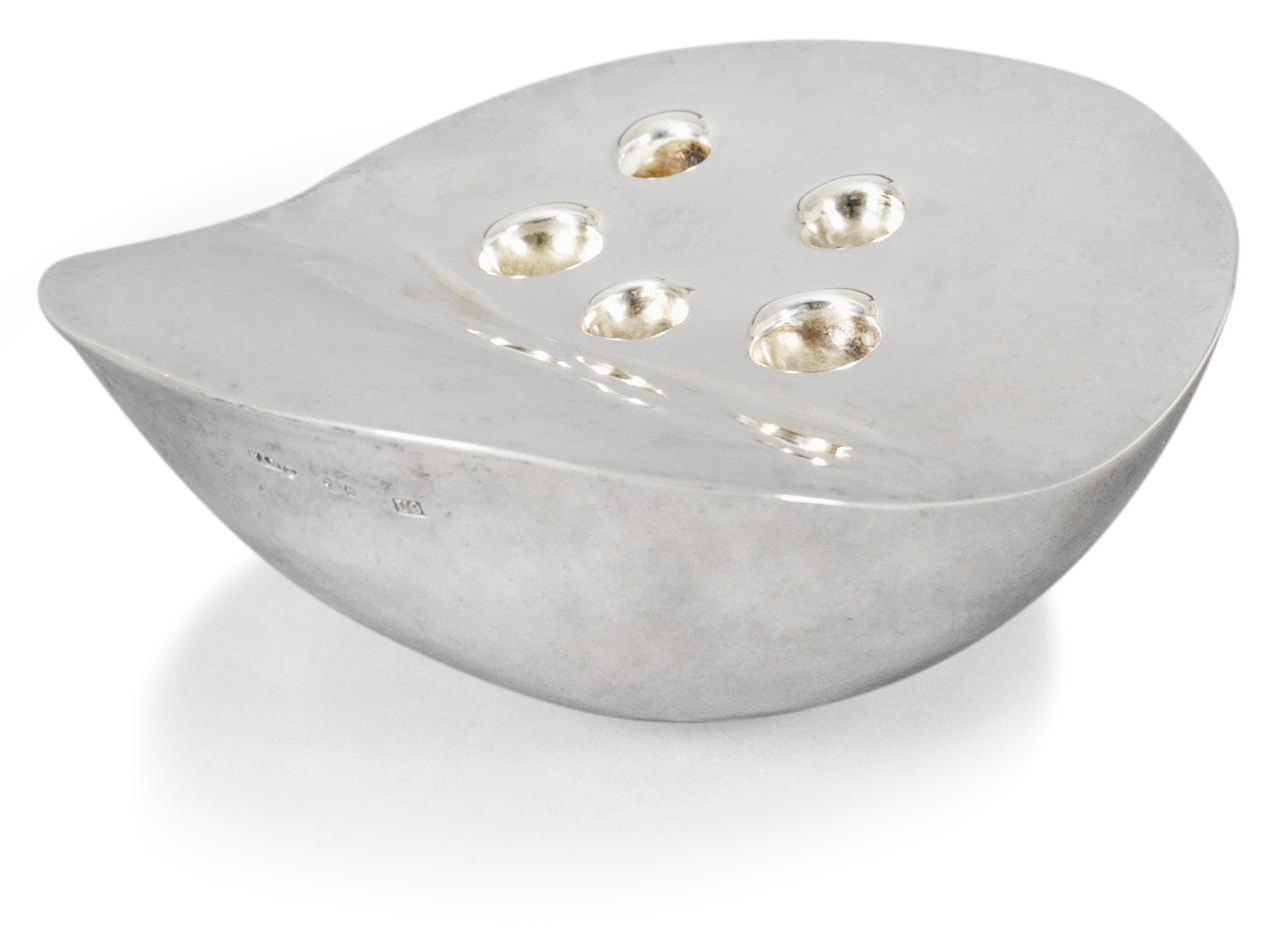 OBJEKT, silver. Nyströms Guld & Silver, Tidaholm 1970.