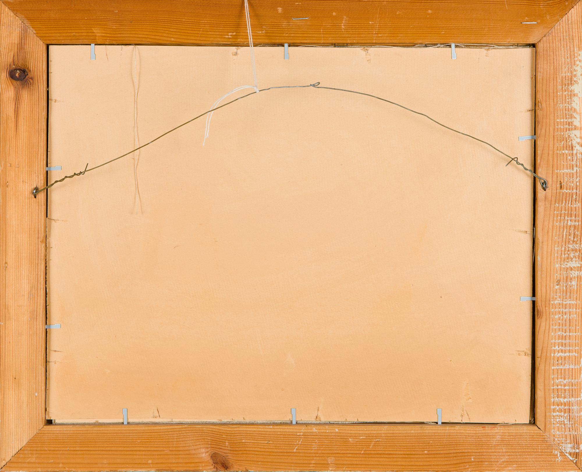 Tove Jansson, Kaupunkinäkymä (mahdollisesti Helsingistä).