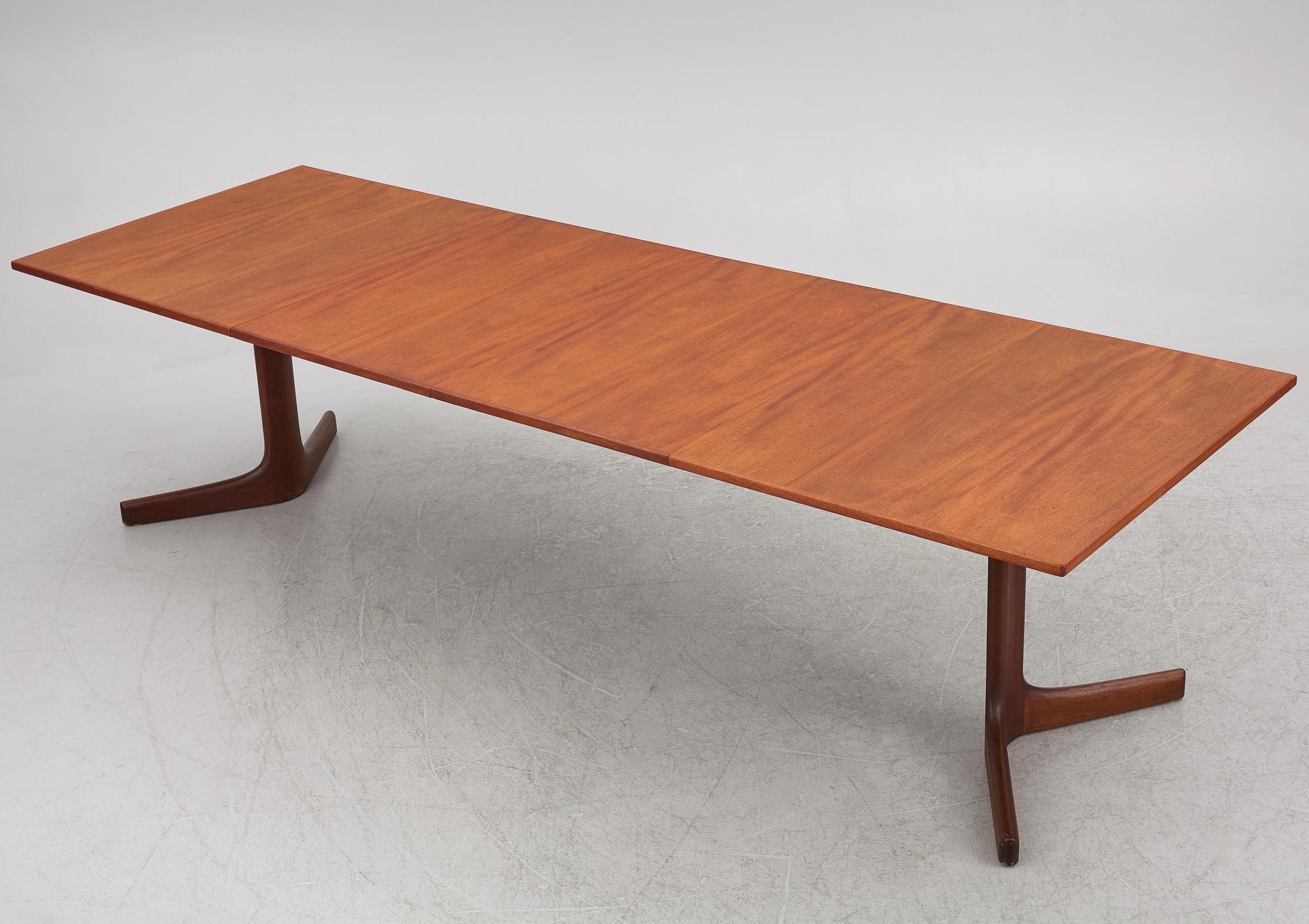 Karl-Erik Ekselius, dining table, JOC, Vetlanda, 1960s.