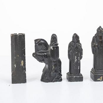 Tore Strindberg, Chess pieces, 32 pcs, Herman Bergmans Gjuteri, Stockholm.