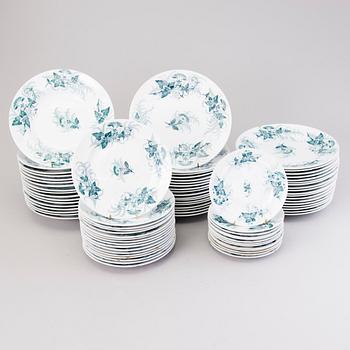 A 102-PIECE DINNERWARE SET, "Winden alt Mettlach", Villeroy & Boch, early 20th century.