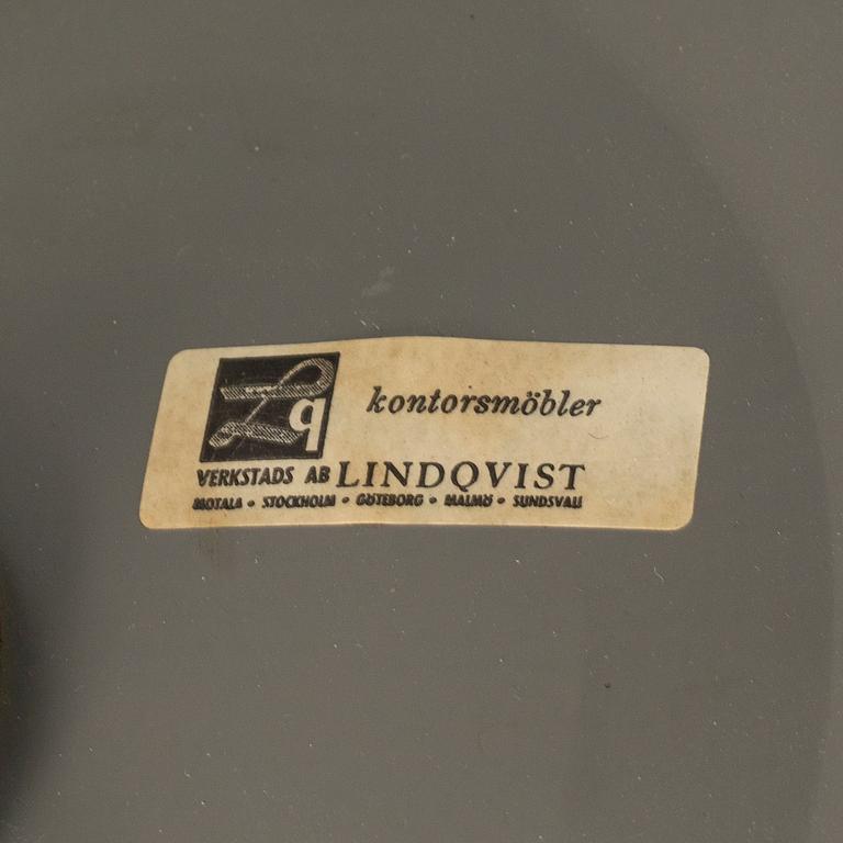 Axel Larsson, A Swivel Easy Chair, "Columbi", Verkstads AB Lindqvist Motala, 1960-tal.
