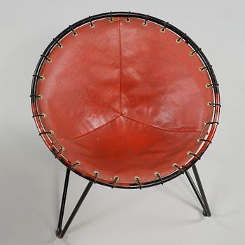 FÅTÖLJER, ett par, 1900-talets mitt.