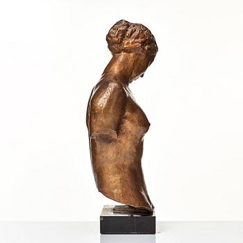 Robert Wlerick, "La jeunesse", Youth, head and torso.