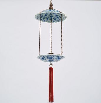 A Chinese hanging lantern, Qing dynasty, 19th Century.