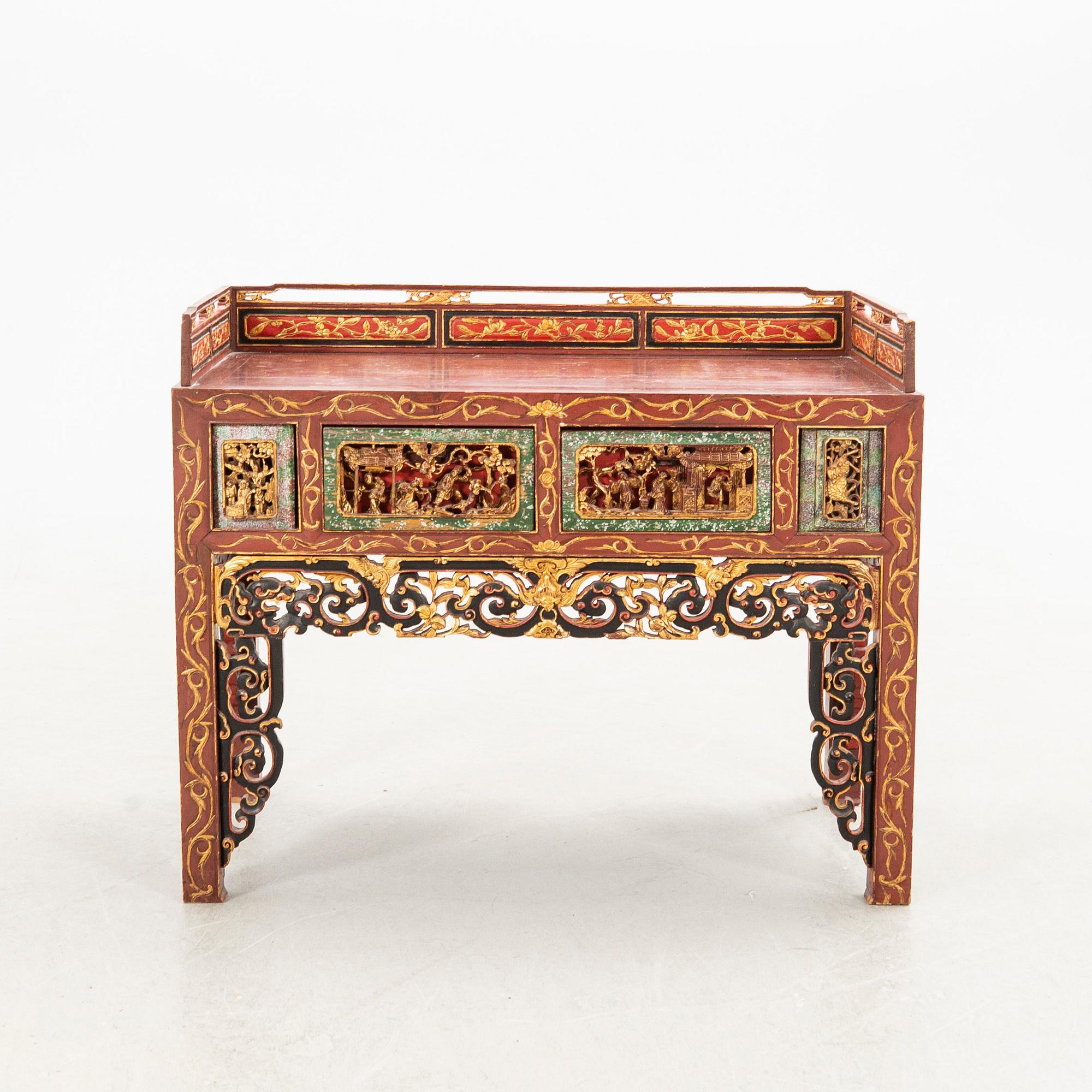 Altar table, China, 20th century.