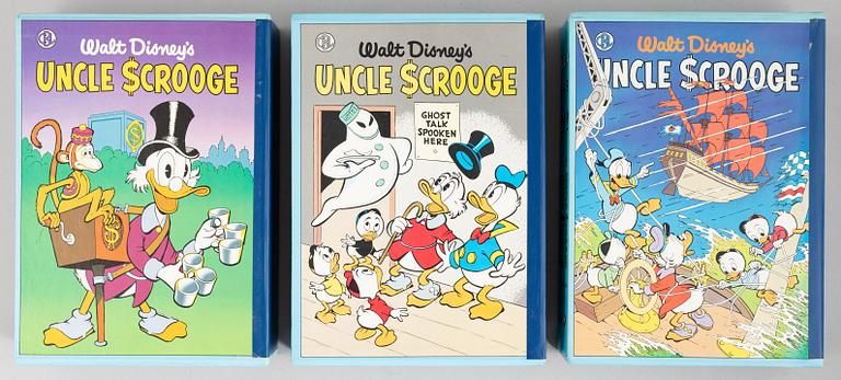 Carl Barks library, 30 volumes, Walt Disney, Another Rainbow Publishing, Arizona, USA, 1980's.