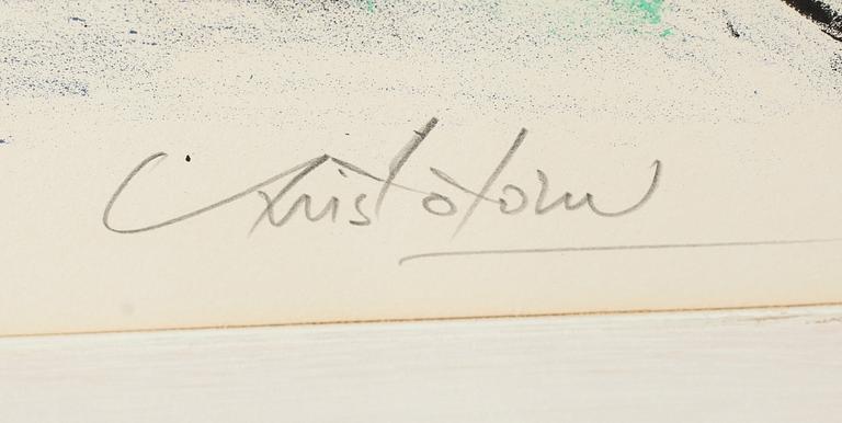 JOHN CHRISTOFOROU, färglitografi, signerad, numrerad 23/200.