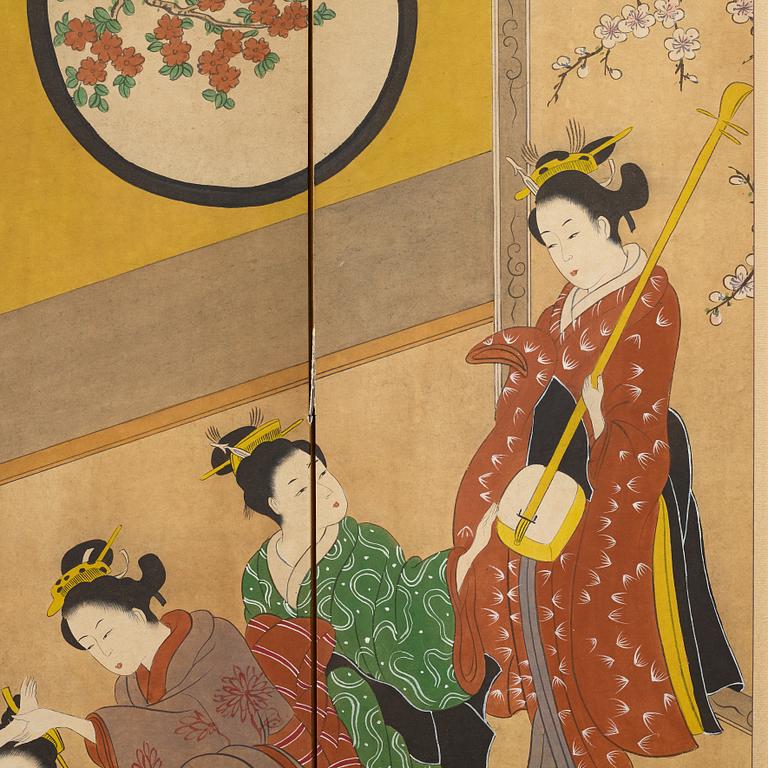 Screen, Japan, second half of the 20th century.