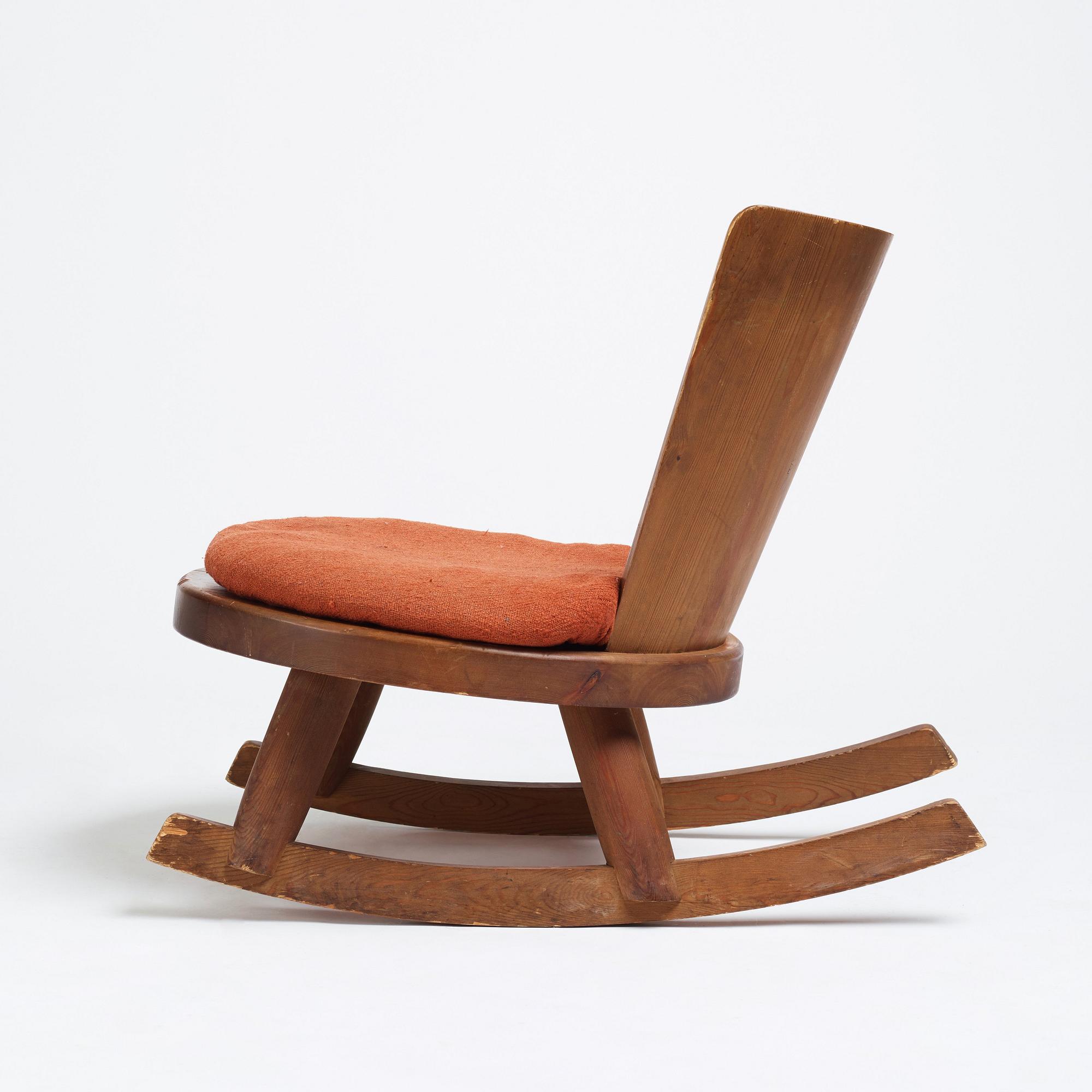 Steneby Hemslöjdsförening, a rocking chair, 1930-40s.
