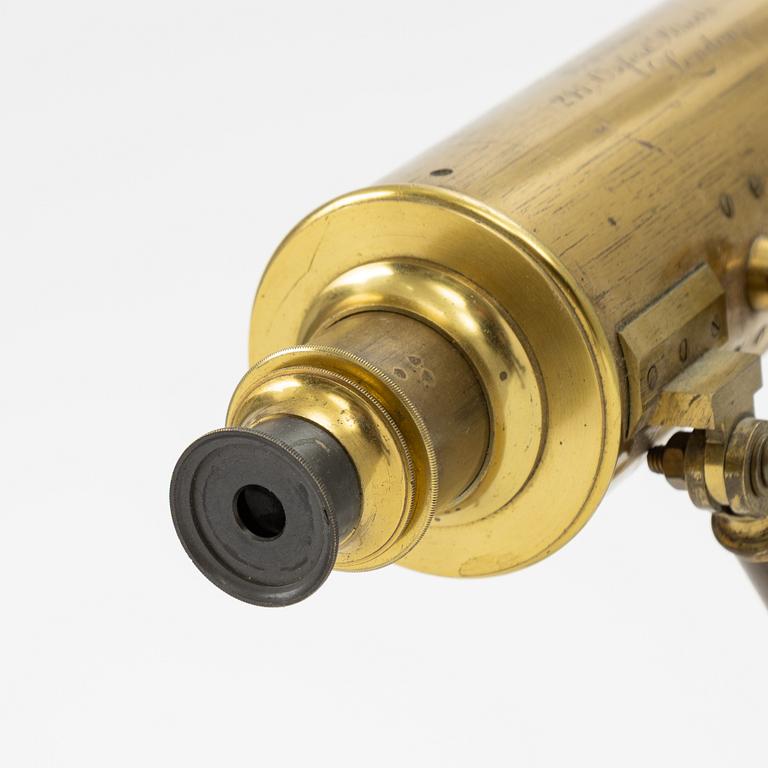 A Telescope, 19th century, William Dixey, London.