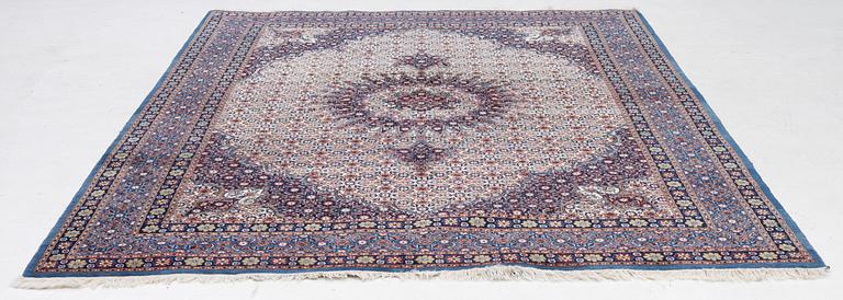 Matta, Meshed, ca 303 x 205 cm.