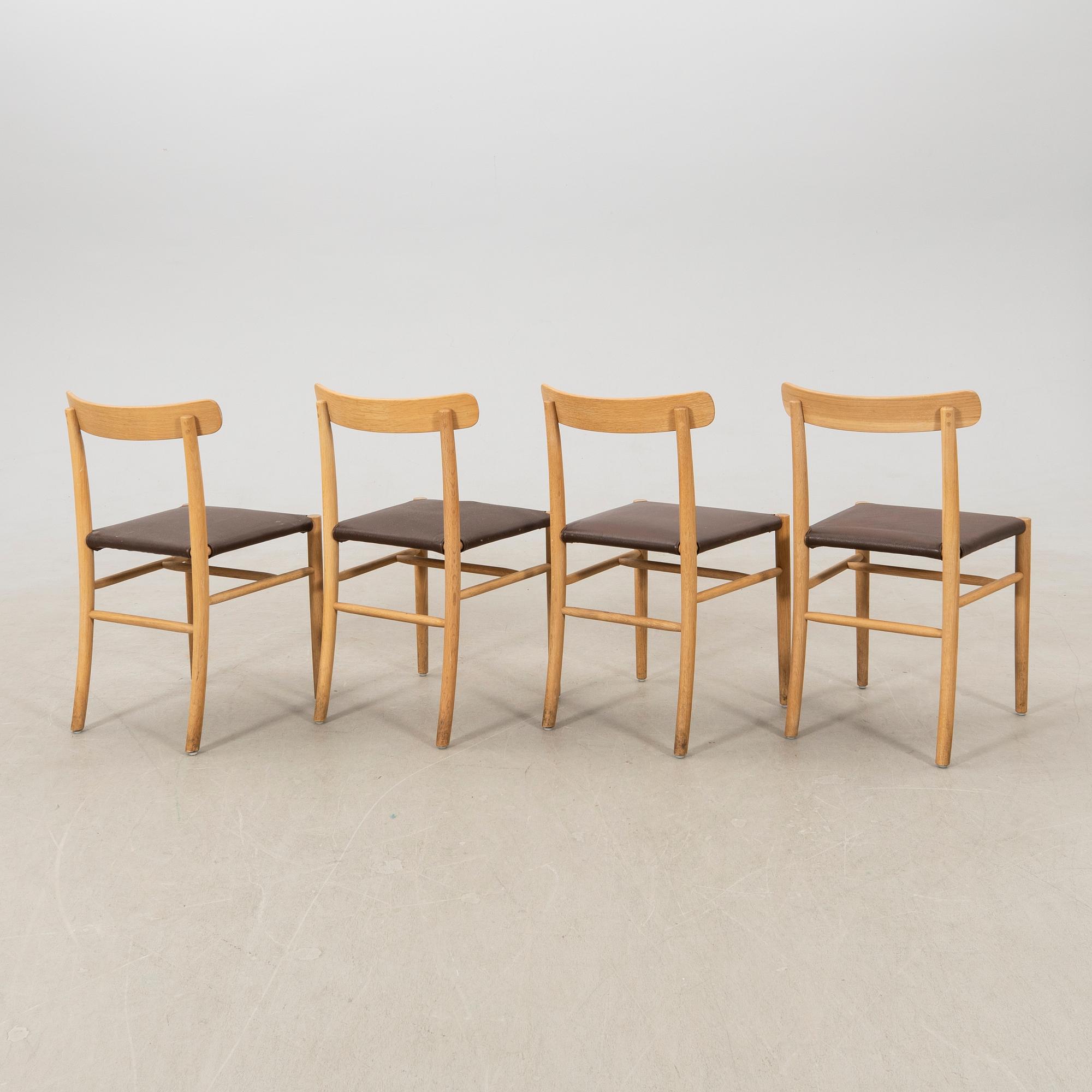 Jasper Morrison, stolar 4 st "Lightwood", Maruni Collection, Japan.