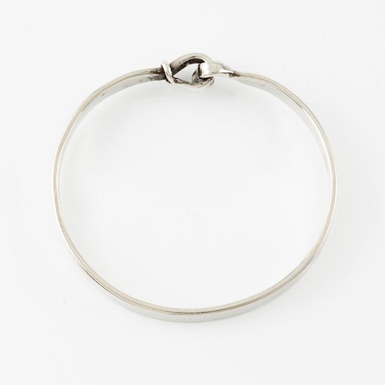 Vivianna Torun Bülow-Hübe, armband, sterlingsilver, Frankrike 1950-tal.