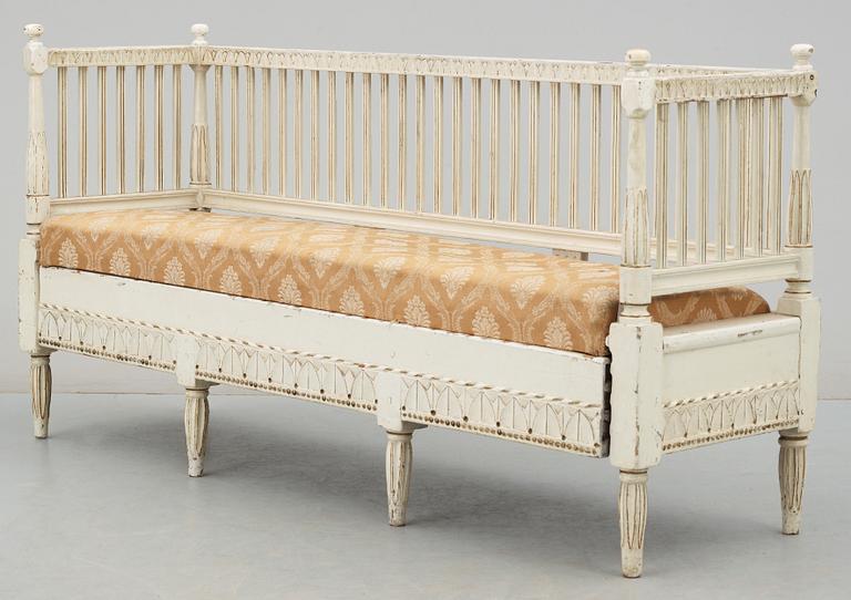 SOFFA, sengustaviansk, sent 1700-tal/tidigt 1800-tal.