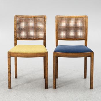 Axel Larsson, a set of three chairs model "952", Svenska Möbelfabrikerna, Bodafors, 1930s.