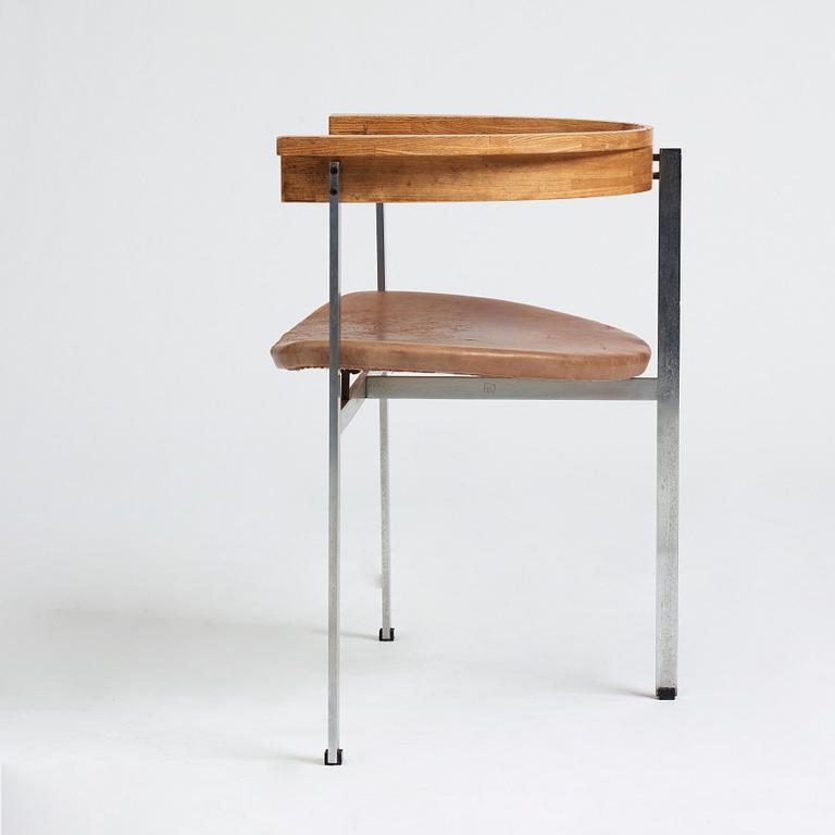 Poul Kjaerholm, a PK-11 chair, E Kold Christensen, Denmark.