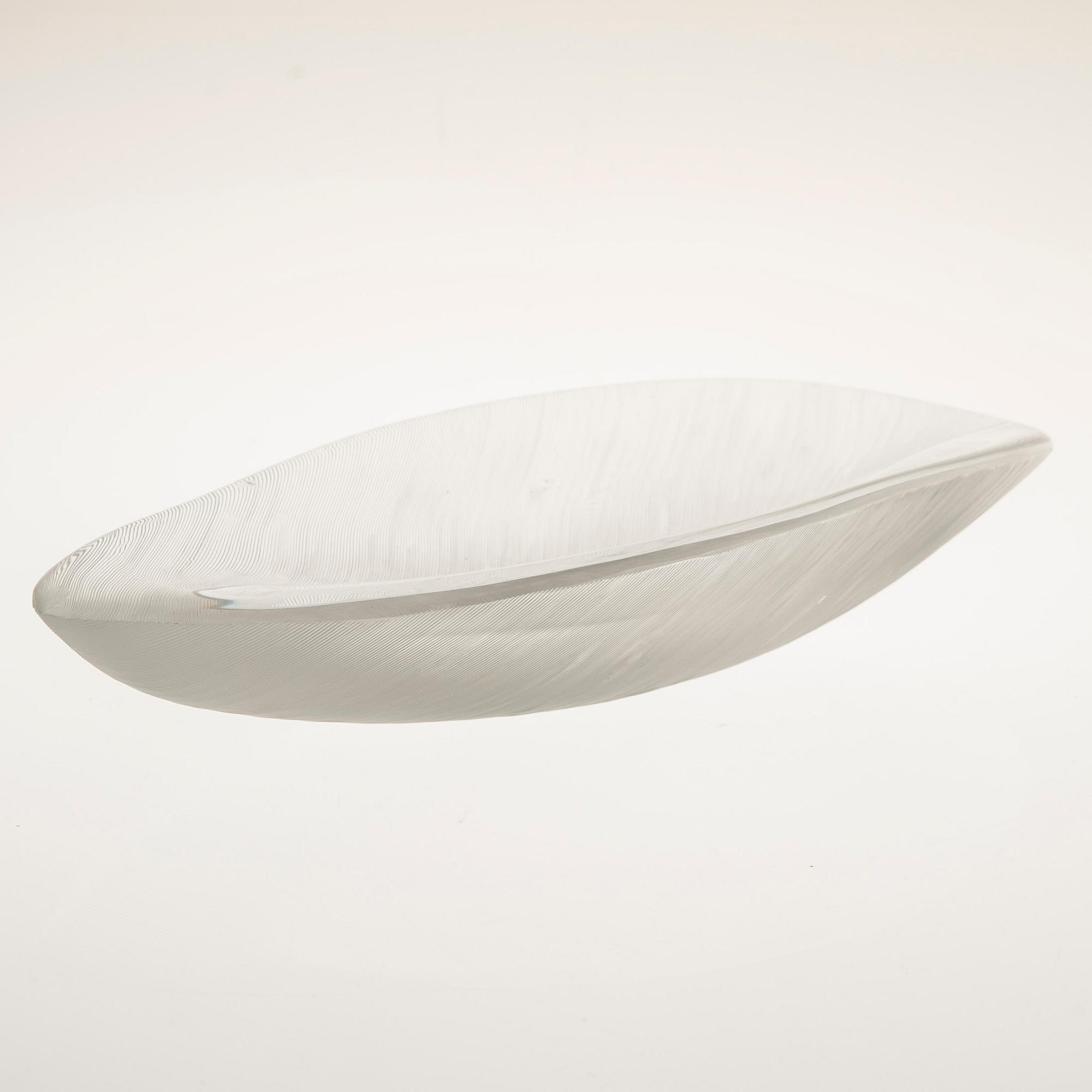FAT, kamslipat glas, signerad Tapio Wirkkala Iittala.