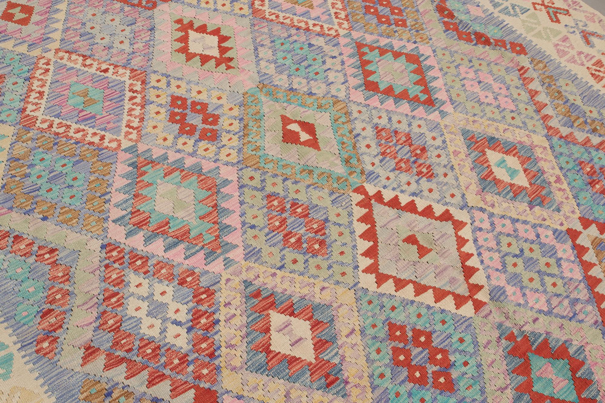 A carpet, kilim, ca 290 x 257 cm.