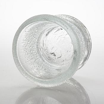 Tapio Wirkkala, vas 3441, signerad, glas, Iittala 1970-tal.