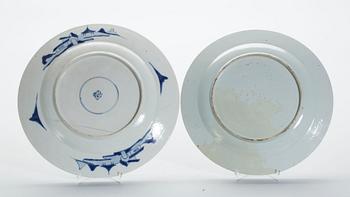 FAT, 2 stycken, porslin, Kina Kangxi samt Qianlong.