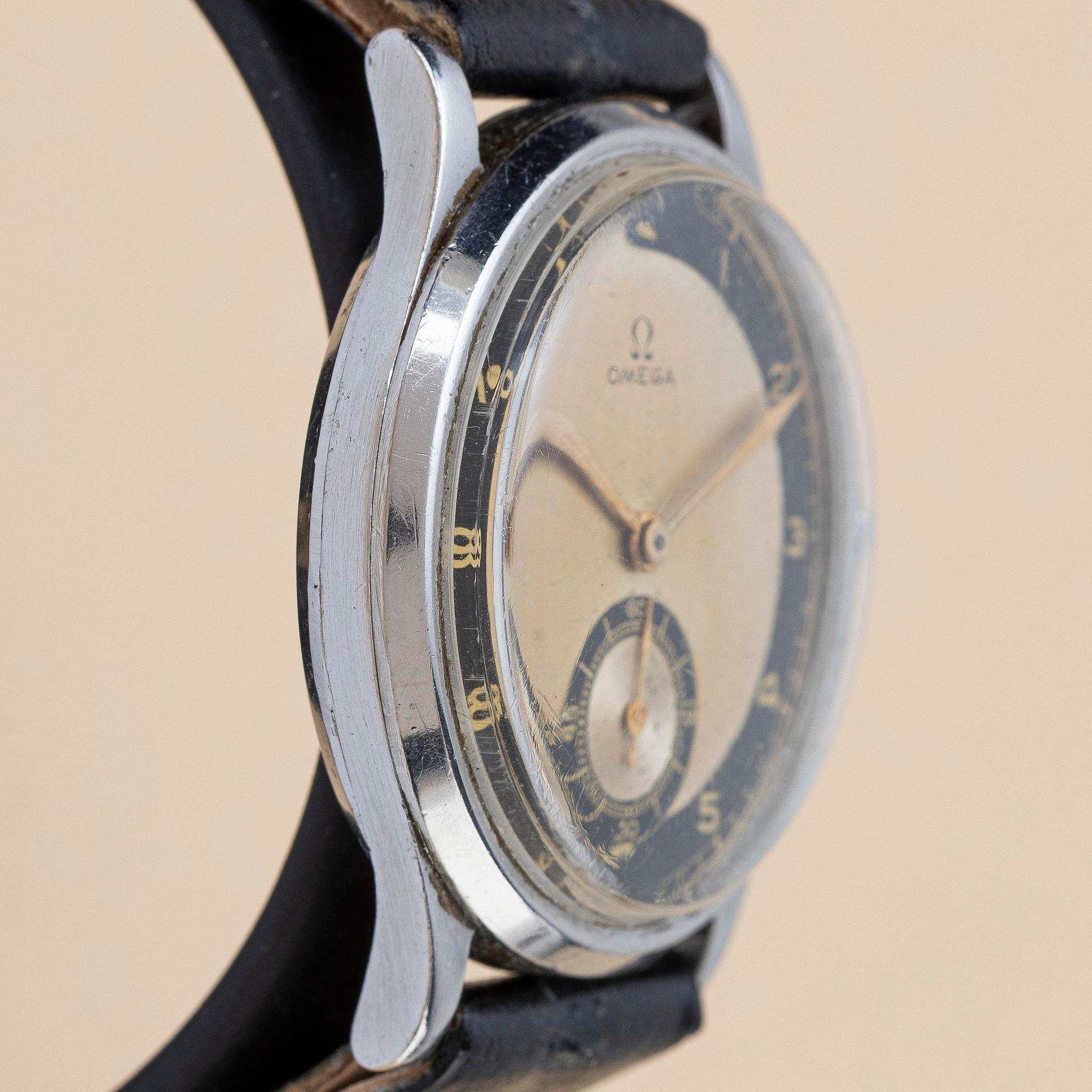 Omega, "Oversized", "Bullseye", ca 1935.