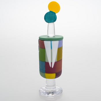 Anu Penttinen, an art glass signed Anu Penttinen Billnäs  2018 47/100.