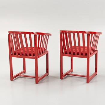 Åke Axelsson, karmstolar, 5 st, "Vaxholmaren", Gärsnäs 1993.