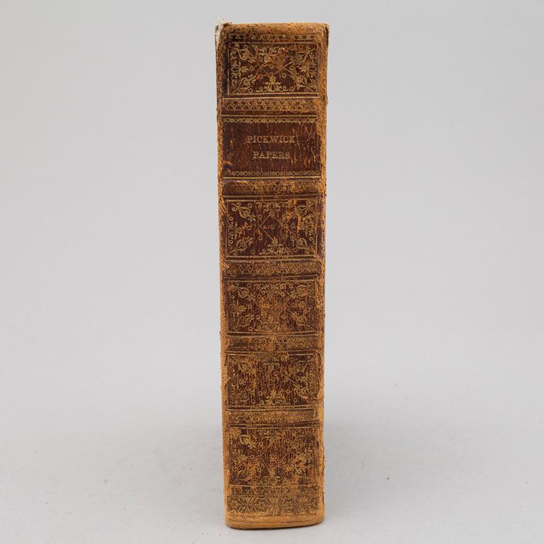 BOOK, First edition of Dickens’ Pickwick Papers, 1837.