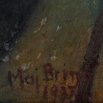 MAJ BRING, olja på duk, sign o dat 1937.