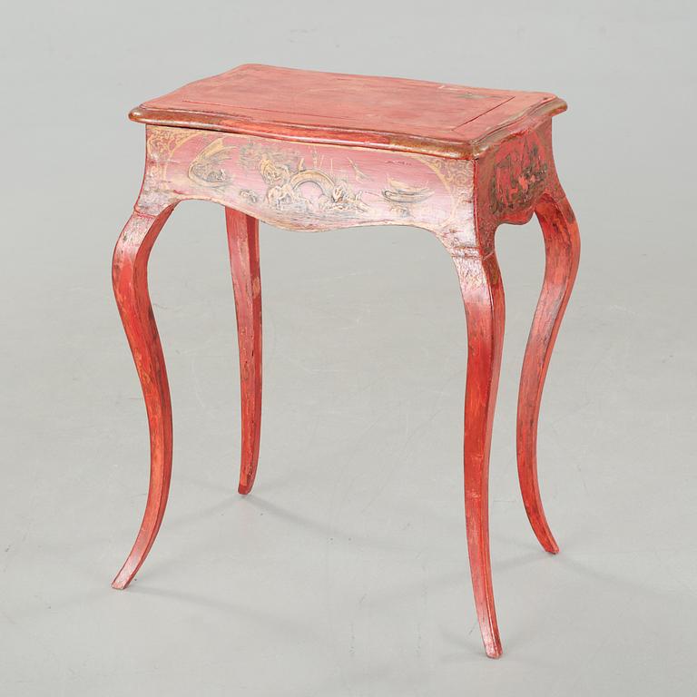 A rococo style makeup table, 20th century.