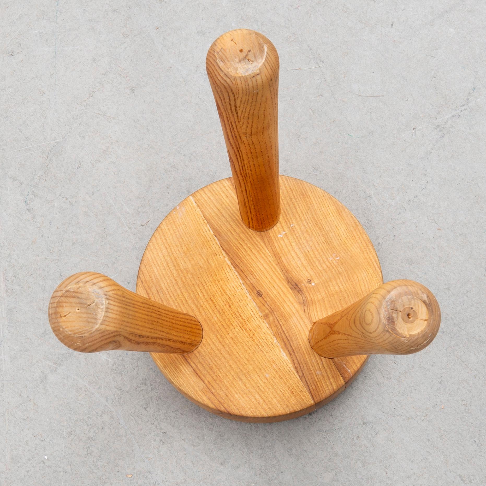 Stool, possibly Ingvar Hildingsson, late 20th century.