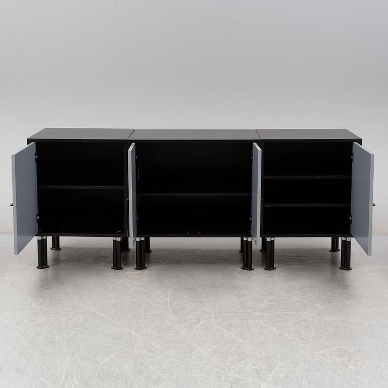 a 3 part sideboard by Pirkko Stenros for Muura, Finland.