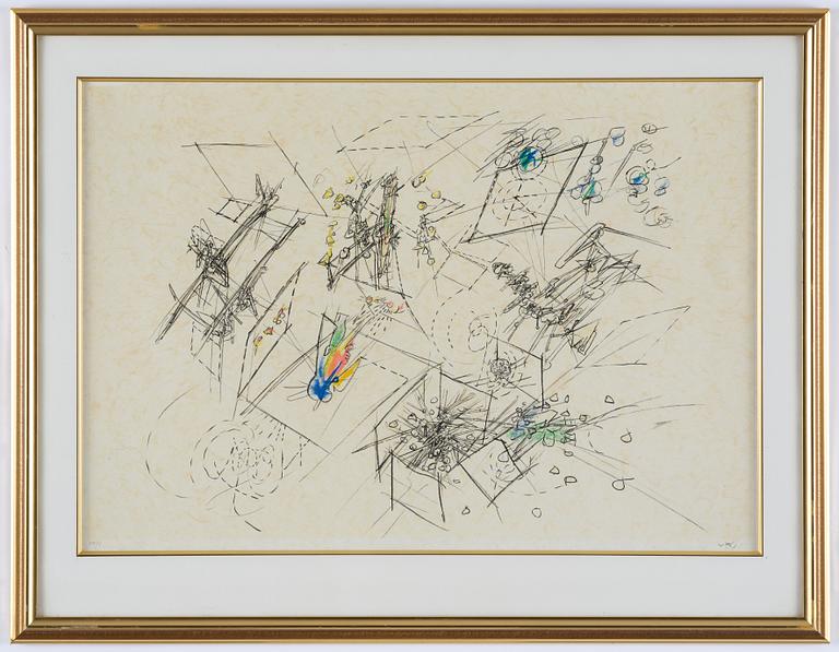 Roberto Matta, Komposition.