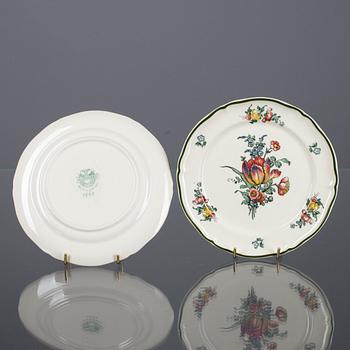 SERVIS, 62 delar, flintgods, Villeroy & Boch, Tyskland sekelskiftet 1800/1900.