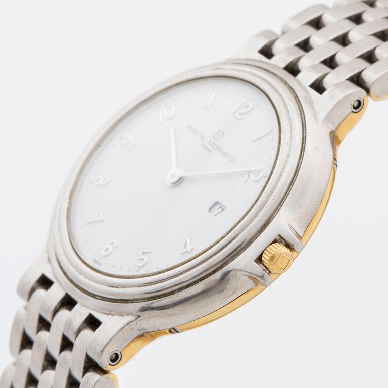 PASCAL MORABITO, NUIT ET JOUR, wristwatch, 33 mm,