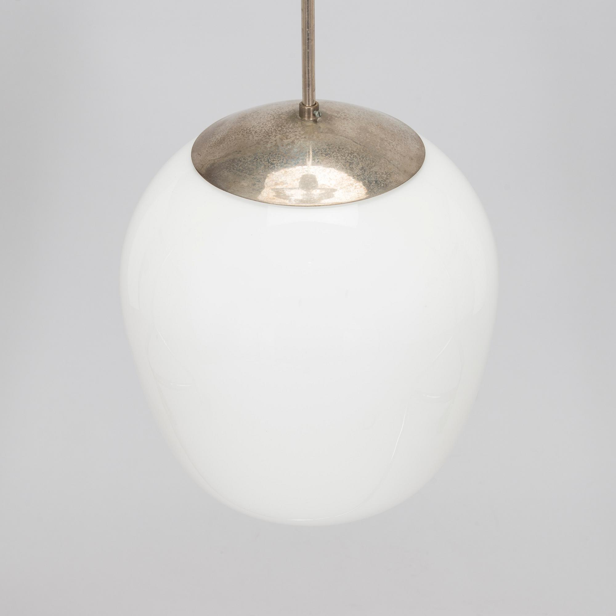 Gunnel Nyman, taklampa, modell 1602/81003, Idman 1940-tal.